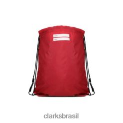 Clarks acessórios bolsa dap clarks sintética vermelha RJZRN4776 sintético vermelho
