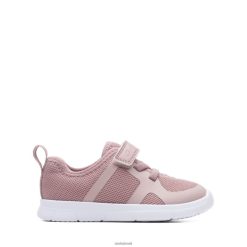 Clarks crianças ath flux camiseta clarks rosa RJZRN3781 rosa