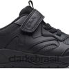 Clarks crianças c lowder sprint sapatos infantis de couro preto clarks RJZRN684