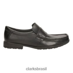 Clarks crianças corris step snr g fit preto clarks RJZRN4910 preto