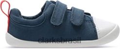 Clarks crianças roamer craft t meninos sapatos de lona infantis clarks RJZRN1228