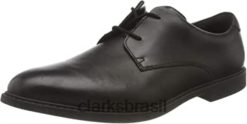Clarks crianças scala loop e derbys masculinos da clarks RJZRN386