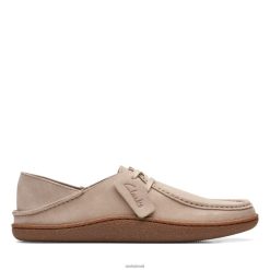 Clarks homens areia camurça pilton wallabee clarks RJZRN3764 camurça de areia