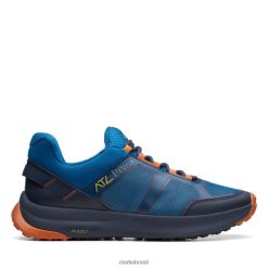 Clarks homens atl trail lo azul combi azul combi clarks RJZRN5454 combinação azul