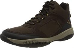 Clarks homens bota clarks masculina ervmid marrom RJZRN1330 marrom