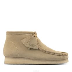Clarks homens bota clarks wallabee em camurça maple RJZRN3480 camurça de bordo