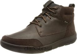 Clarks homens bota de neve ashcombe hi gtx masculina marrom clarks RJZRN1420 marrom