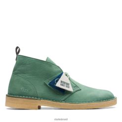 Clarks homens bota desertovcy nobuck verde clarks nobuck verde RJZRN6815 nobuk verde