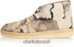 Clarks homens botas masculinas clarks originais desert coal RJZRN874