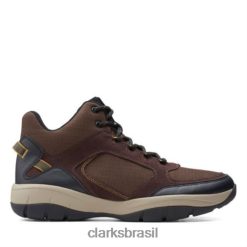 Clarks homens brown clarks ervmid RJZRN4363 marrom