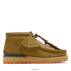 Clarks homens carvalho/amarelo baixo clarks monwallabee carvalho/amarelo baixo RJZRN5712 carvalho/amarelo