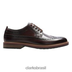 Clarks homens castanho pitney limite clarks RJZRN4444 castanha