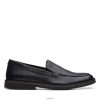 Clarks homens Clarks Atticuslt Edge Couro Preto RJZRN3522 couro preto