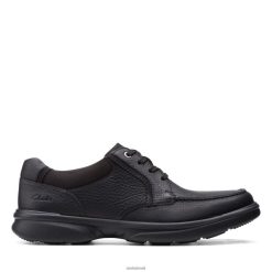 Clarks homens clarks bradley vibe couro preto RJZRN3442 couro preto