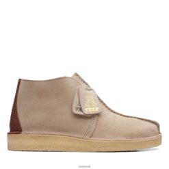 Clarks homens Clarks Camurça Areia Camurça Hi 50 RJZRN3499 camurça de areia