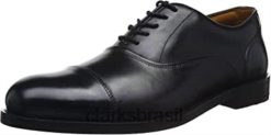 Clarks homens Clarks Coling Boss Derby Masculino RJZRN680 preto