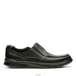 Clarks homens Clarks de couro oleoso preto cotrell free RJZRN3486 couro preto oleoso