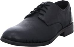 Clarks homens Clarks Flow Limit Derbys Masculino Negro RJZRN172 preto