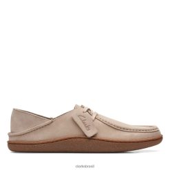 Clarks homens clarks pilton wallabee areia camurça areia camurça RJZRN5642 camurça de areia