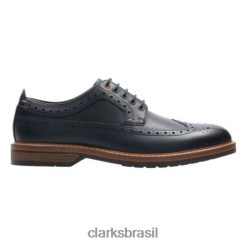 Clarks homens clarks pitney limit da marinha RJZRN4500 marinha