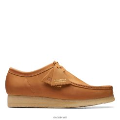 Clarks homens Clarks Tan Wallabee Tan RJZRN6609 bronzeado