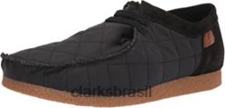 Clarks homens Clarks têxtil preto masculino shacre ii step mocassim RJZRN1088 têxtil preto