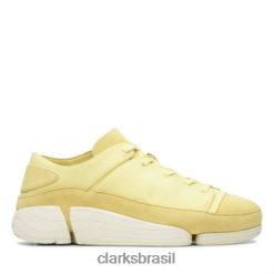 Clarks homens Clarks Trigenic Evo Amarelo Pálido RJZRN4440 amarelo claro