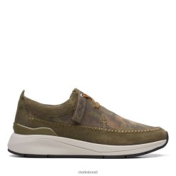 Clarks homens combinação de azeitona escura clarks shore lite weave combinação de azeitona escura RJZRN5459 combinação de azeitona escura