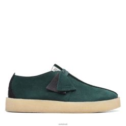 Clarks homens copo clarks trek verde escuro RJZRN3608 verde escuro