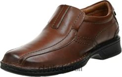 Clarks homens escalade masculino couro marrom clarks couro marrom RJZRN2431 Couro Marrom
