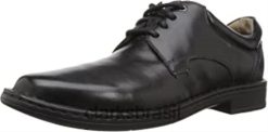 Clarks homens gadson plaoxford clarks masculino couro preto RJZRN2333 couro preto