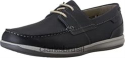 Clarks homens jaqueta masculina estilo Fallston oxford azul RJZRN2567