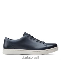 Clarks homens kitna lo clarks couro marinho RJZRN4485 couro marinho