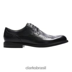 Clarks homens Limite de Beckfield de Clarks Negros RJZRN4499 preto