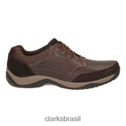 Clarks homens mahoga ny clarks baystone go gtx RJZRN4488 mogno