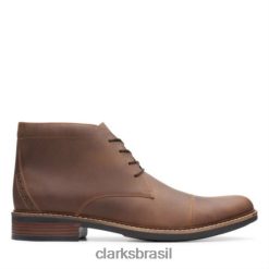 Clarks homens maxton marrom médio RJZRN4382 marrom