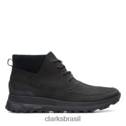 Clarks homens nobuck preto atl trek deserto clarks RJZRN4356 nobuck preto