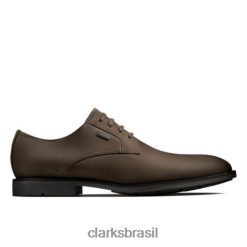 Clarks homens ronnie walk gtx clark marrom RJZRN4495 marrom