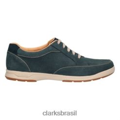 Clarks homens stafford park5 clarks nobuck azul marinho RJZRN4518 nobuck marinho