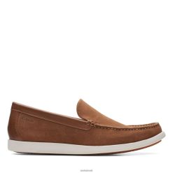 Clarks homens tan clarks ferius riacho RJZRN3683 bronzeado