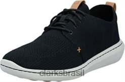 Clarks homens tênis clarks step urbano masculino preto RJZRN2424 preto