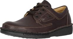 Clarks homens tenis masculino nature ii clarks marrom RJZRN2237 marrom