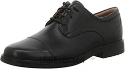 Clarks homens un aldric boné masculino traditonal wide fit brogues preto clarks RJZRN222 preto