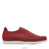 Clarks homens vermelho tijolo shacre lite baixo tijolo vermelho clarks RJZRN6820 tijolo vermelho