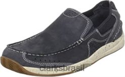 Clarks homens vestal masculino clarks azul marinho RJZRN1251 marinha