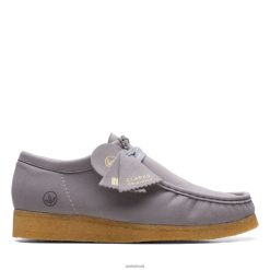 Clarks homens wallabee clarks cinza RJZRN3765 cinza