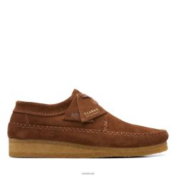 Clarks homens weaver clarks cola camurça RJZRN3573 camurça cola