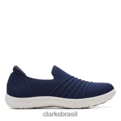 Clarks mulheres adella step clarks azul marinho RJZRN3871 marinha