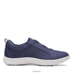 Clarks mulheres adella trace azul marinho escuro txt RJZRN6255 azul marinho escuro txt