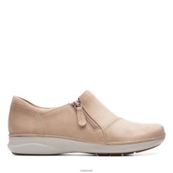 Clarks mulheres areia nobuck clarks appley zip RJZRN3323 areia nobuck